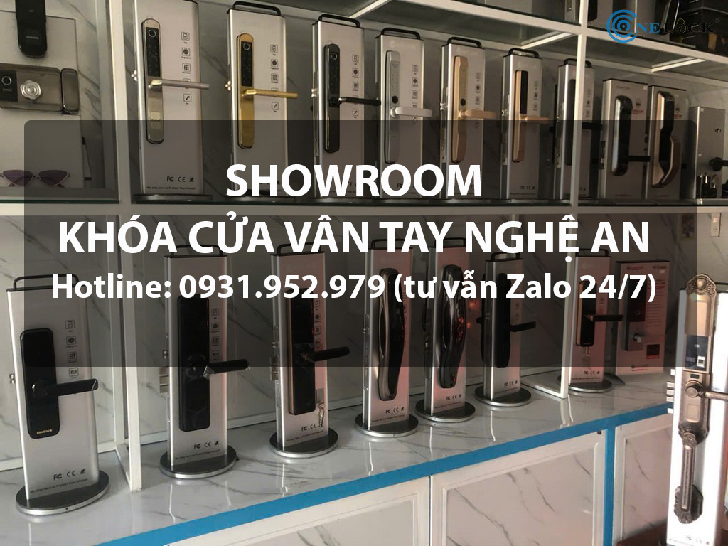 Cửa hàng bán khóa cửa vân tay Vinh - Nghệ An
