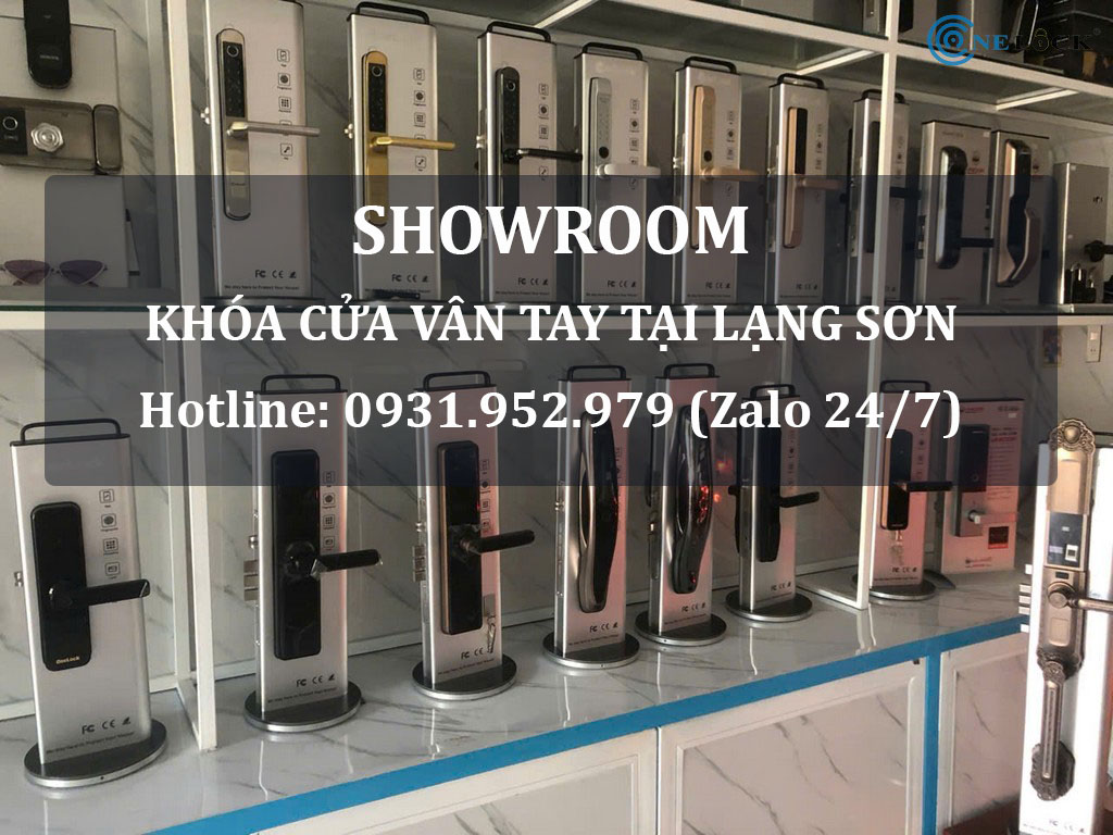 Cửa hàng bán khóa cửa vân tay Lạng Sơn