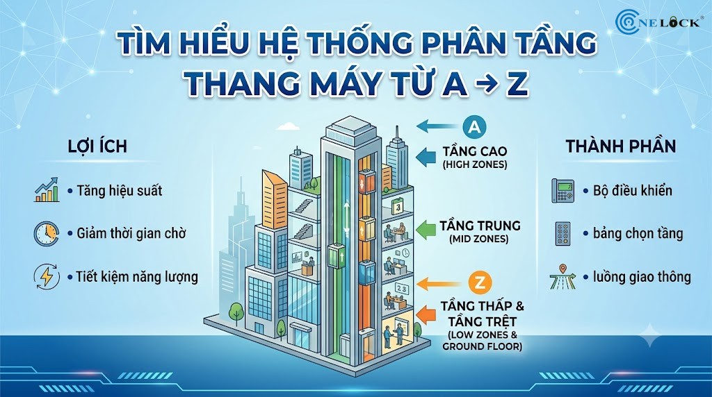 He thong phan tang cho thang may