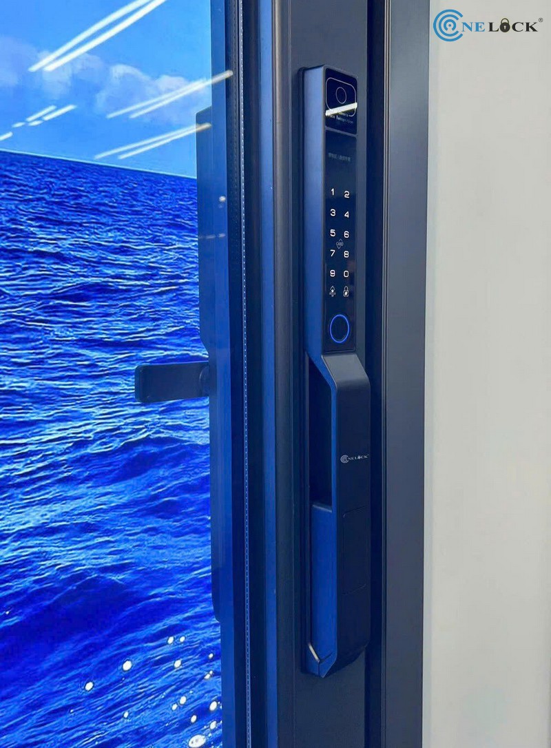 Khóa cửa nhận dạng khuôn mặt Nghệ An - Lắp cho cửa nhôm