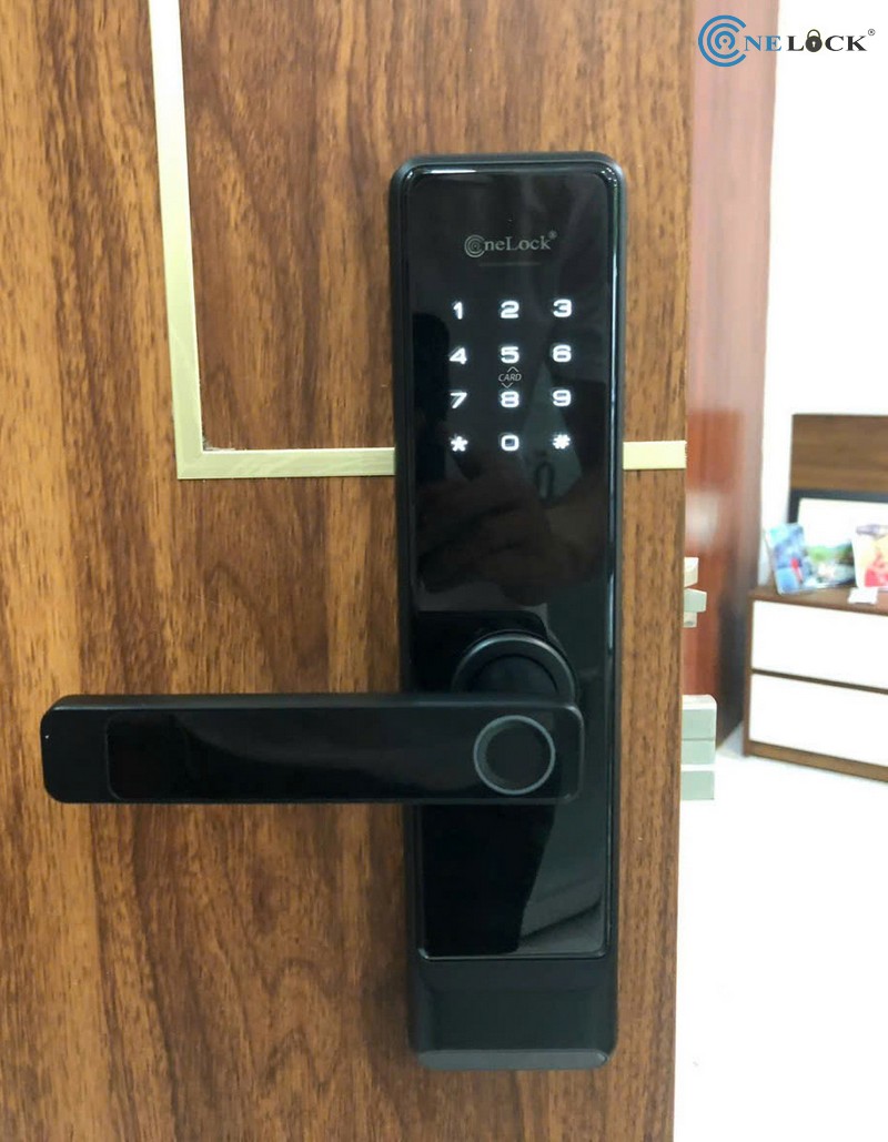 Khóa cửa vân tay giá rẻ Hải Phòng