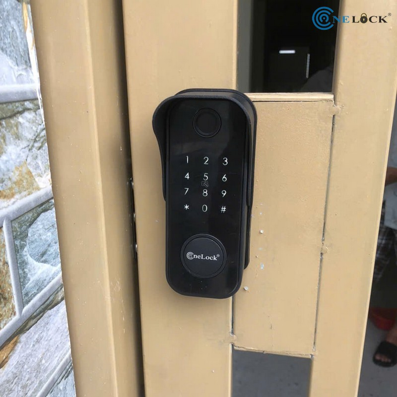 Khóa vân tay chống nước Lạng Sơn - Lắp cho cửa cổng