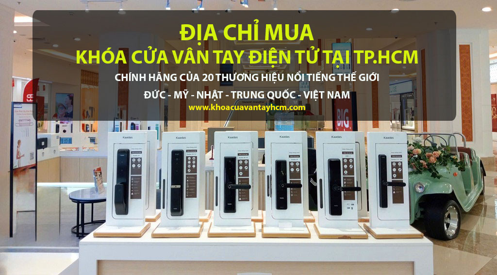 Lắp khóa cửa vân tay điện tử TP HCM