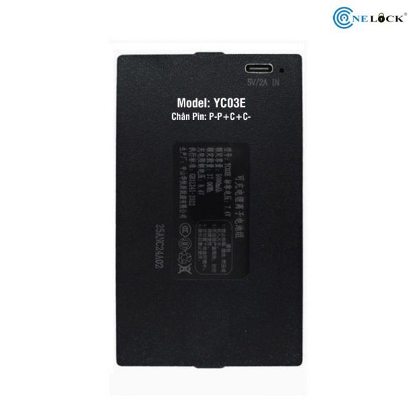 Pin Lithium 7.4V YC03E