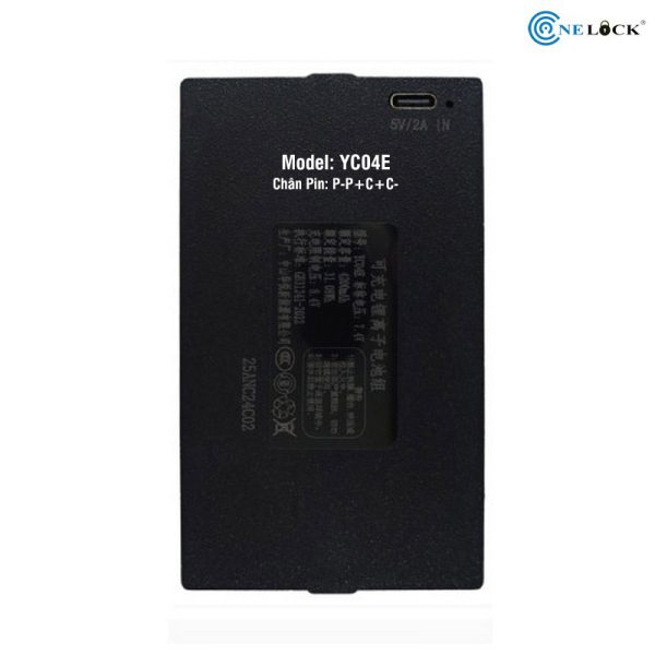 Pin Lithium 7.4V YC04E