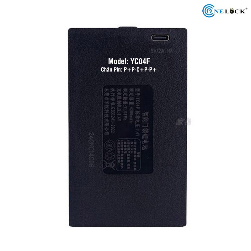 Pin Lithium 7.4V YC04F Pin Lithium 7.4V YC04F