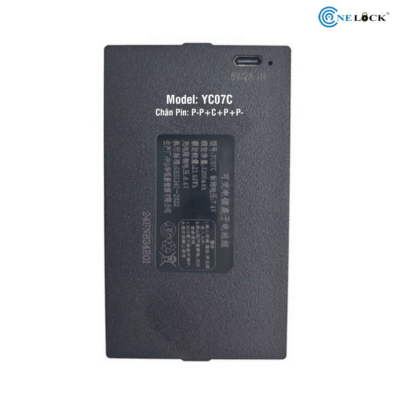 Pin Lithium 7.4V YC07C Pin Lithium 7.4V YC07C