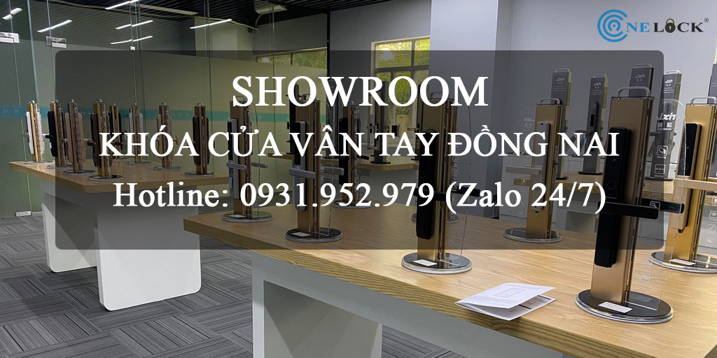 Showroom Khóa cửa vân tay Đồng Nai